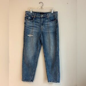 Lucky Brand Boy Mid Rise Relaxed Straight Jeans